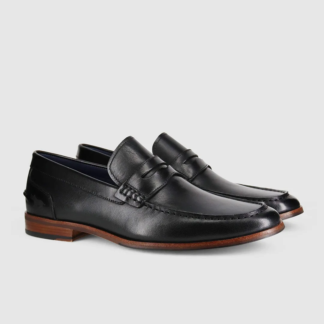 Narrow Fit Long Last Borough Dress Shoes Black