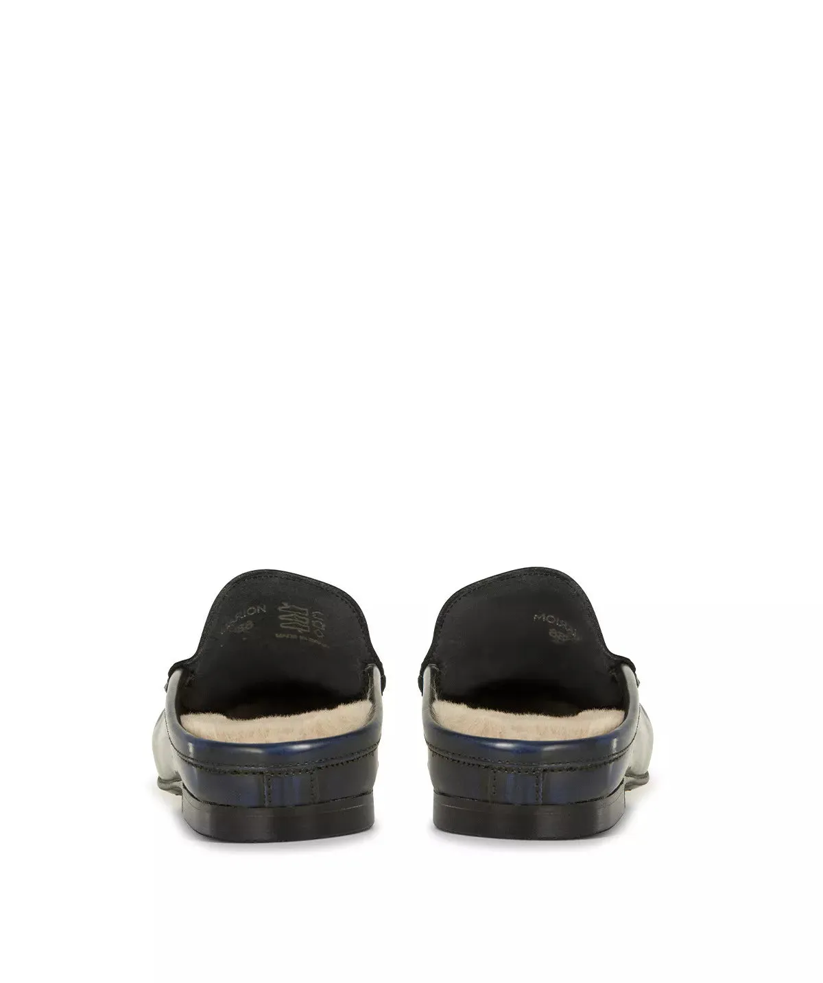 Comfortable Soft Padding Mocassins MARION Bleu