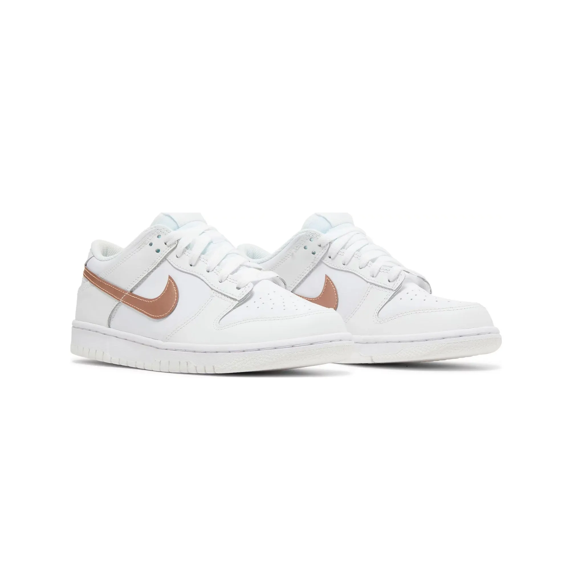 Dunk Low 'White Pink' GS (2022) Busy Path Autumn Cool