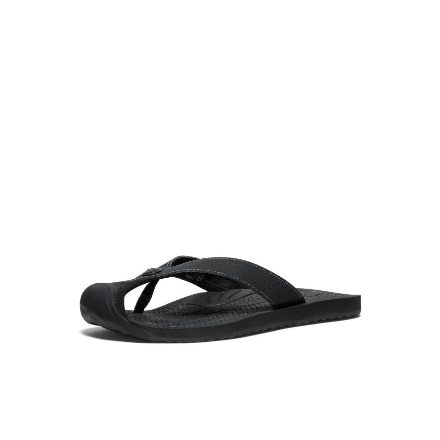 Women's Barbados Flip-Flop  |  Black/Steel Grey Multi-sport Running Friendly