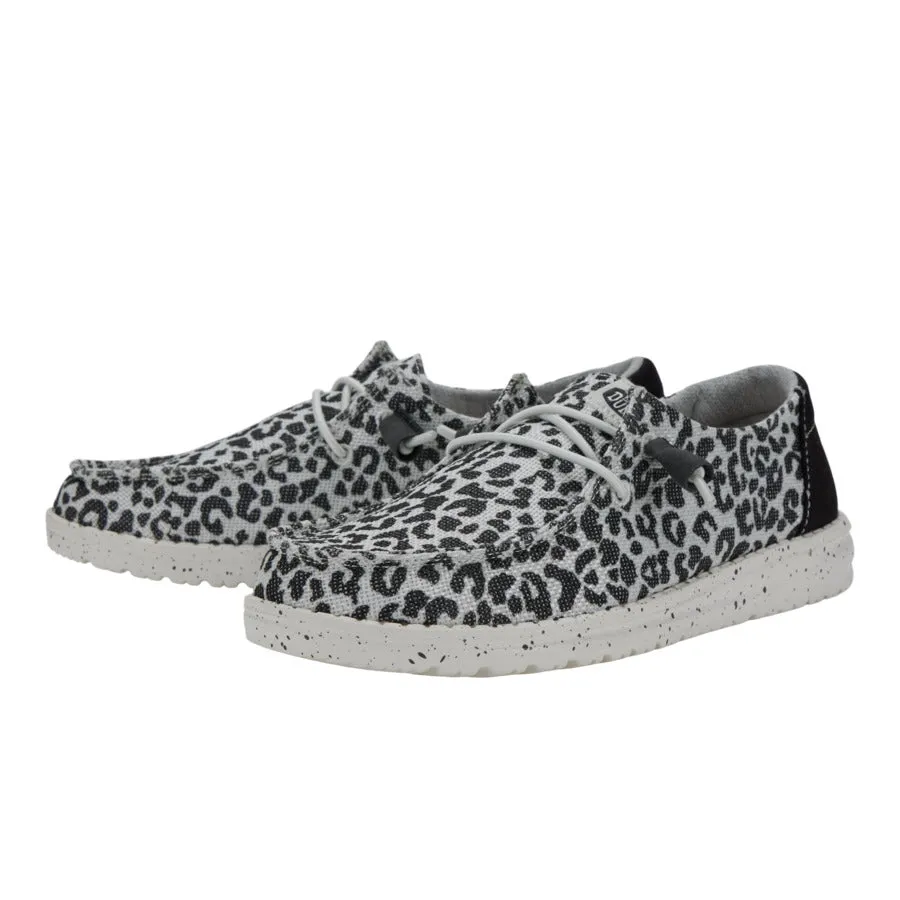Vintage Mood Foot Ease Wendy Leopard - Black/Grey