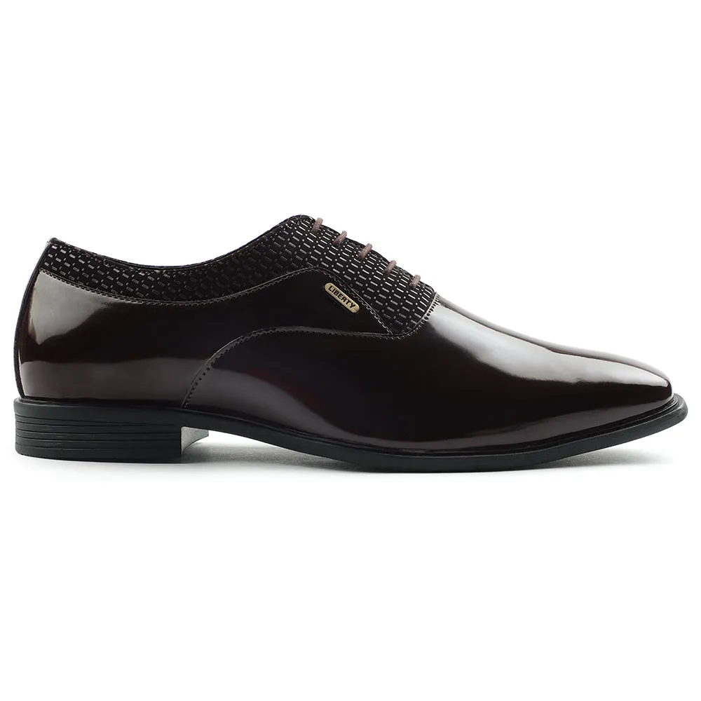 Camera Ready Fortune Brown Formal Lacing Oxford Shoes For Mens A998-07 By Liberty
