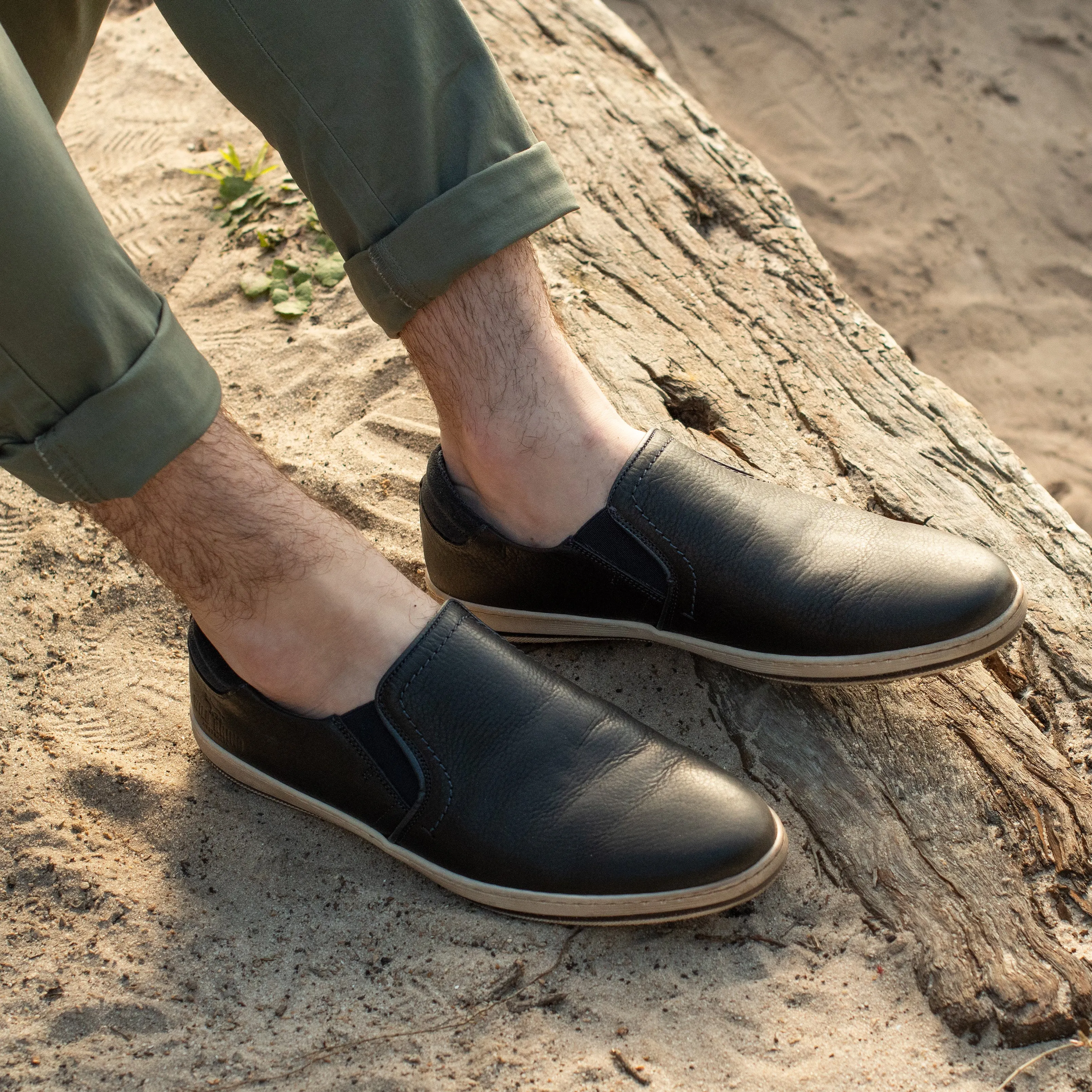 Candid Casual Shoes Black Turn Step