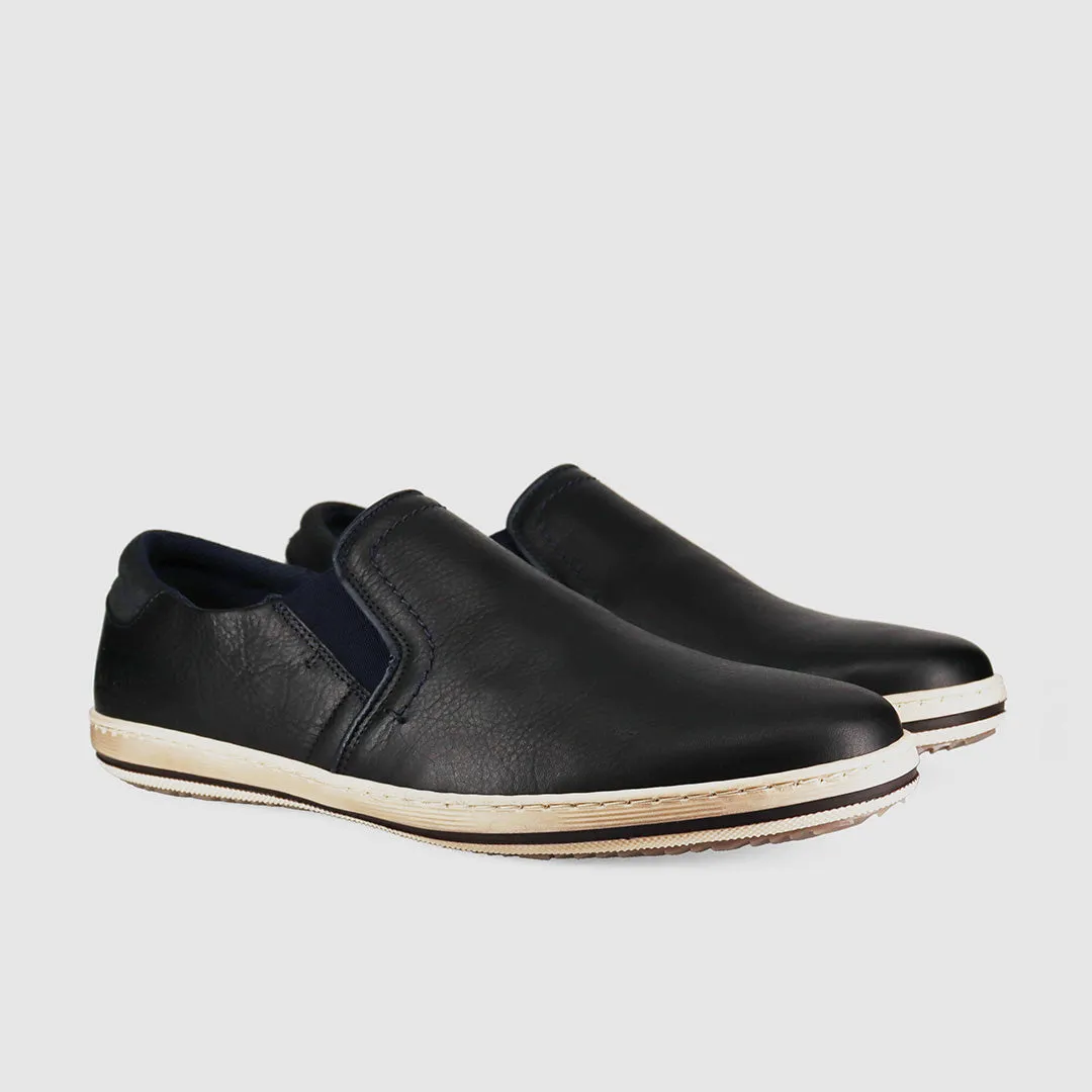 Candid Casual Shoes Black Work Approved