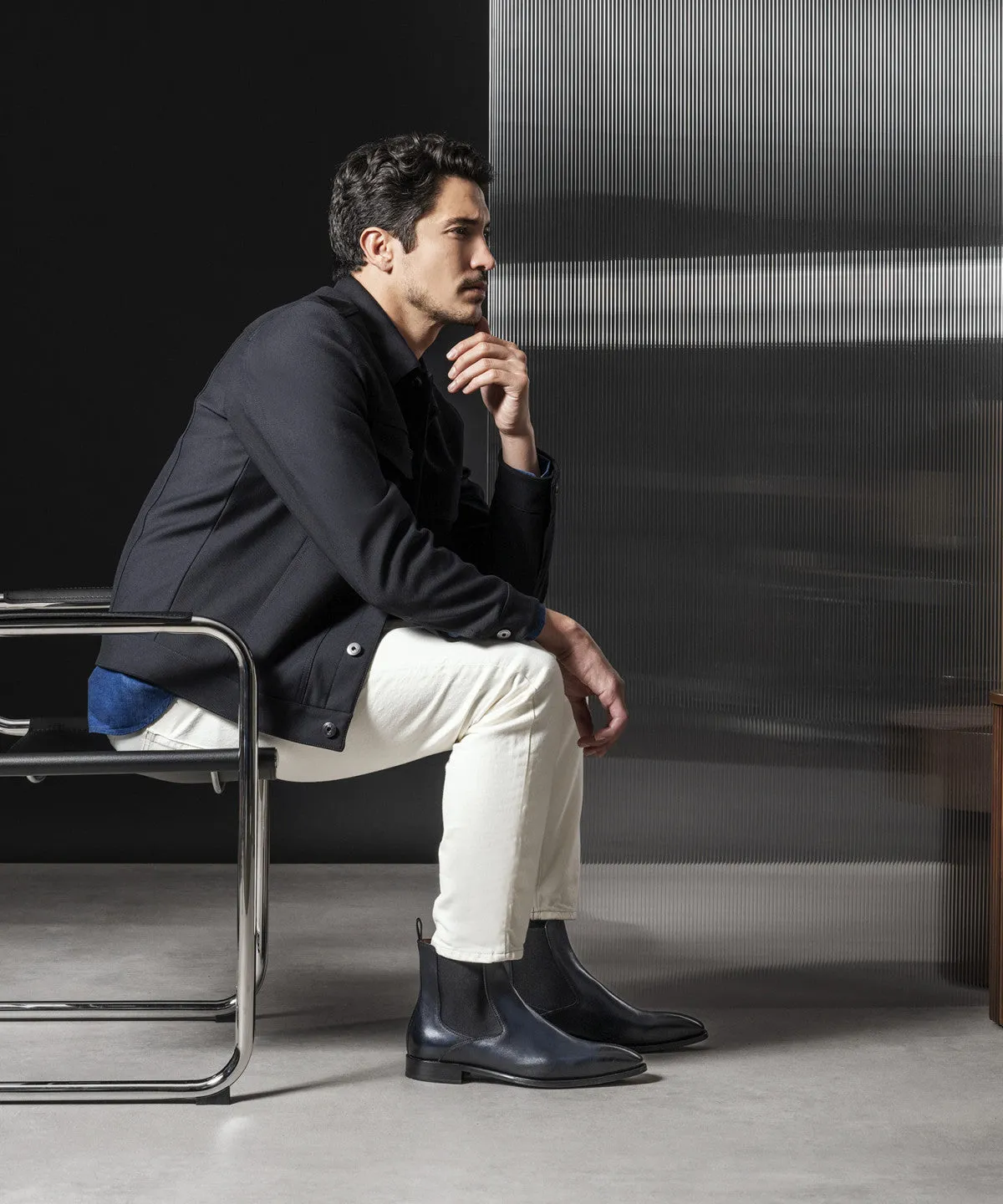 Bottines FIRENZE Bleu Nuit Lifestyle Mode