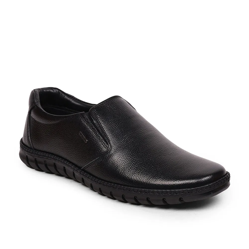 Fortune (Black) Casual Formal Slip on Shoes For Men BRL-11 By Liberty Style Shade Wind Guard