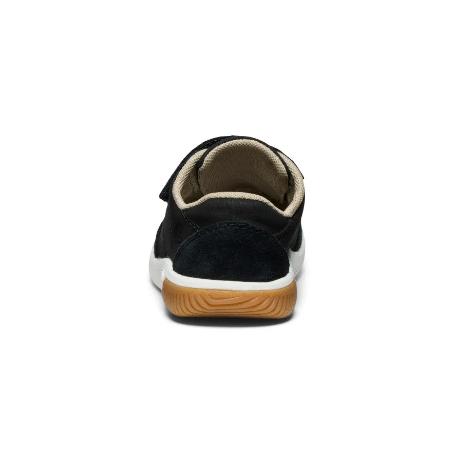 Comfort Fit Weekend wear for kids Little Kids' KNX T-Toe Sneaker  |  Black/Star White