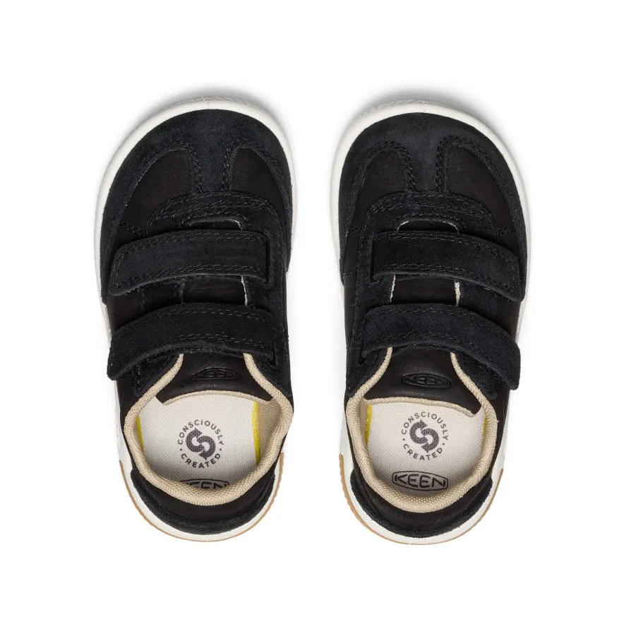 Little Kids' KNX T-Toe Sneaker  |  Black/Star White Comfortable Wear