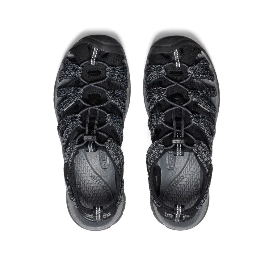 Women's Whisper  |  Black/Steel Grey Perfect For Relaxation waterproof