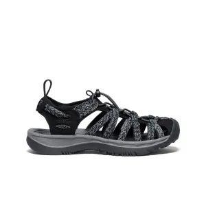 Molded Foam Women's Whisper  |  Black/Steel Grey