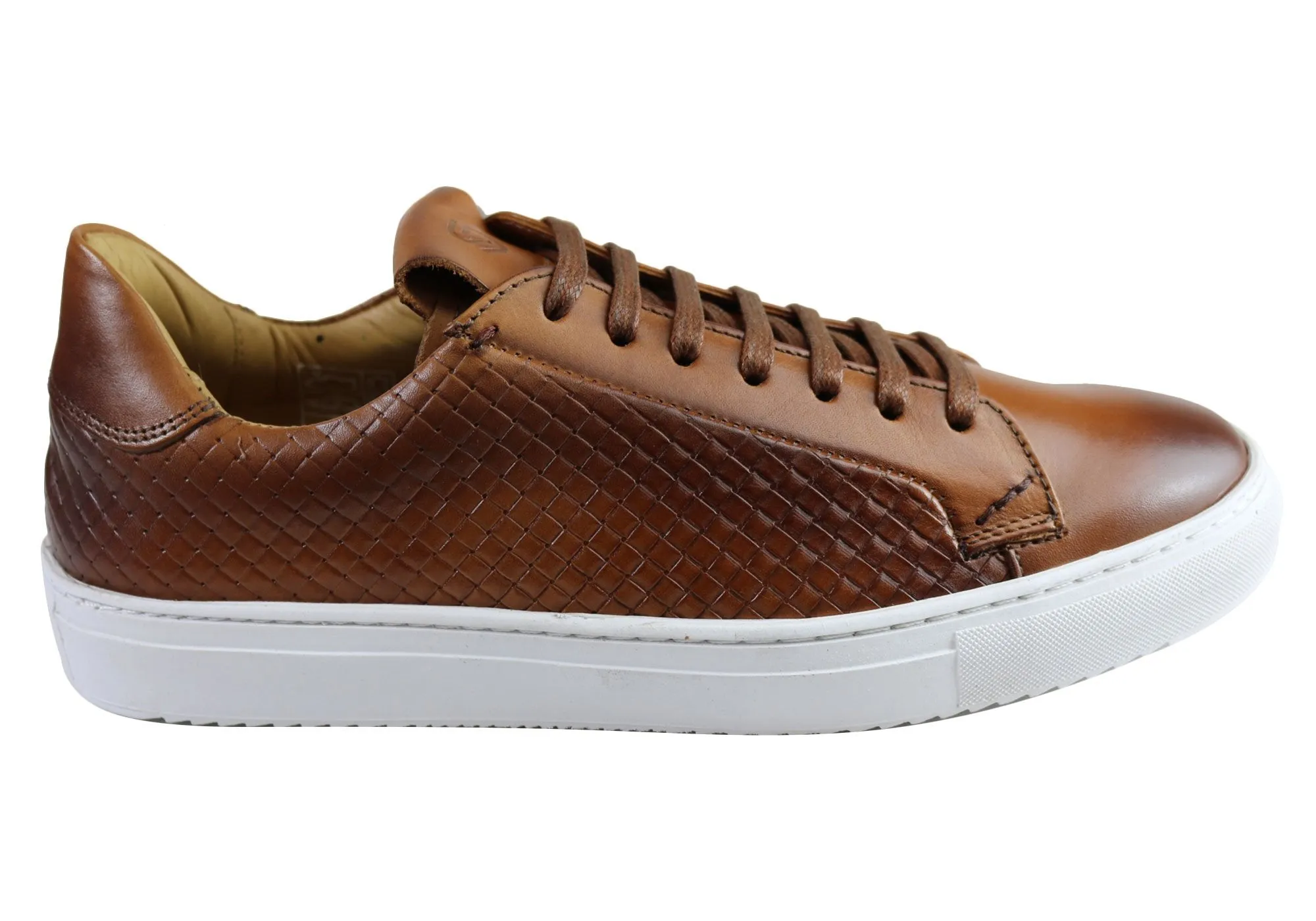 Savelli Turbine Mens Leather Lace Up Casual Shoes Made In Brazil Versatile Footwear Premium Walk
