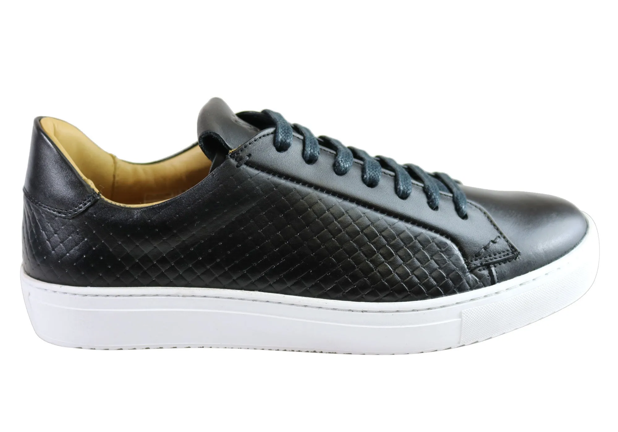 Savelli Turbine Mens Leather Lace Up Casual Shoes Made In Brazil Wear Daily