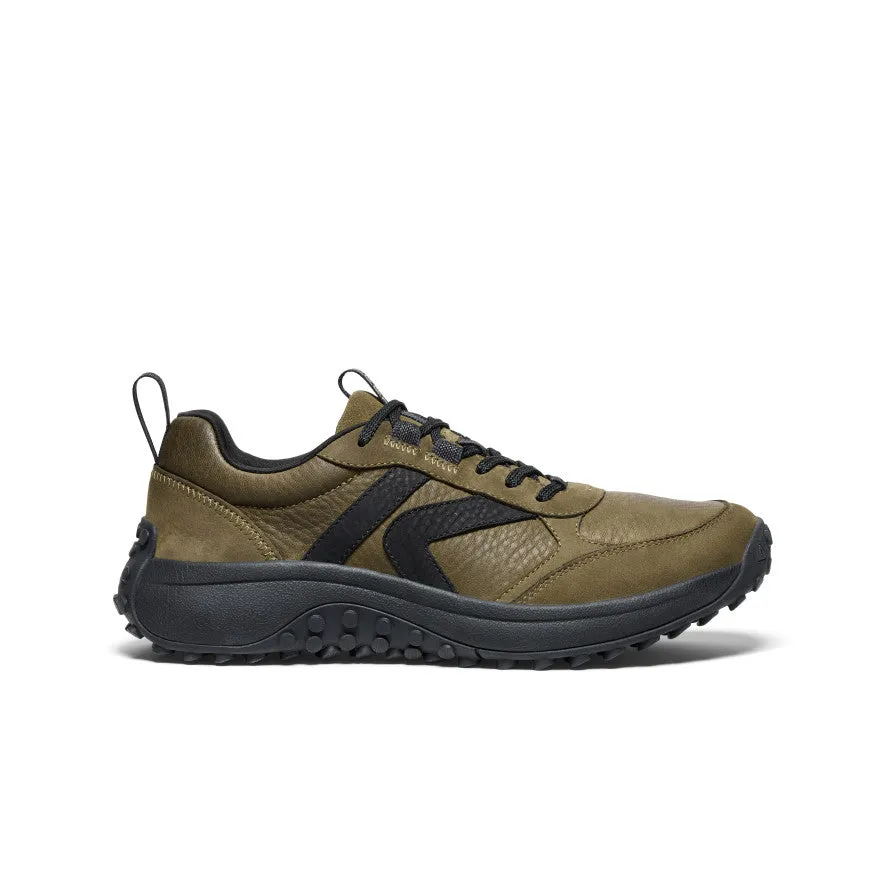Men's KS86 Leather Sneaker  |  Dark Olive/Black Rollbar Stability System Eco Friendly Dyeing