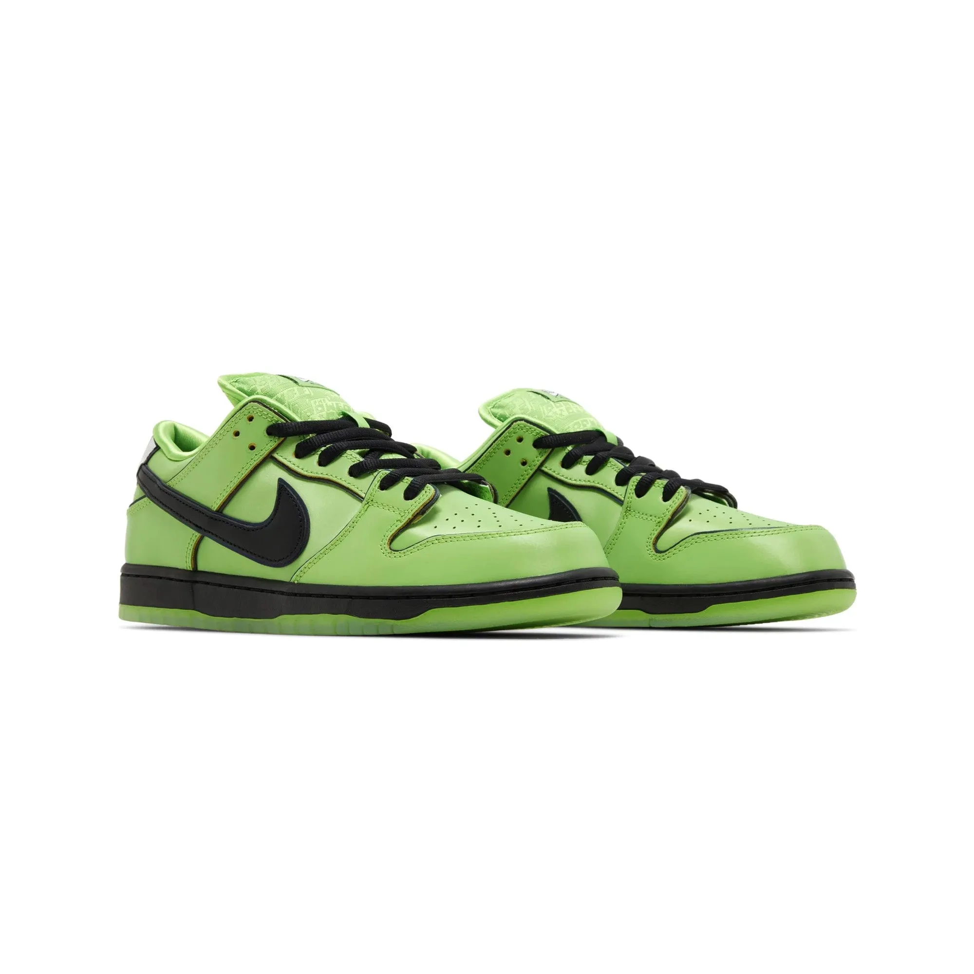 Nike SB Dunk Low 'The Powerpuff Girls Buttercup' PS (2023) Forest Mood Autumn Cool