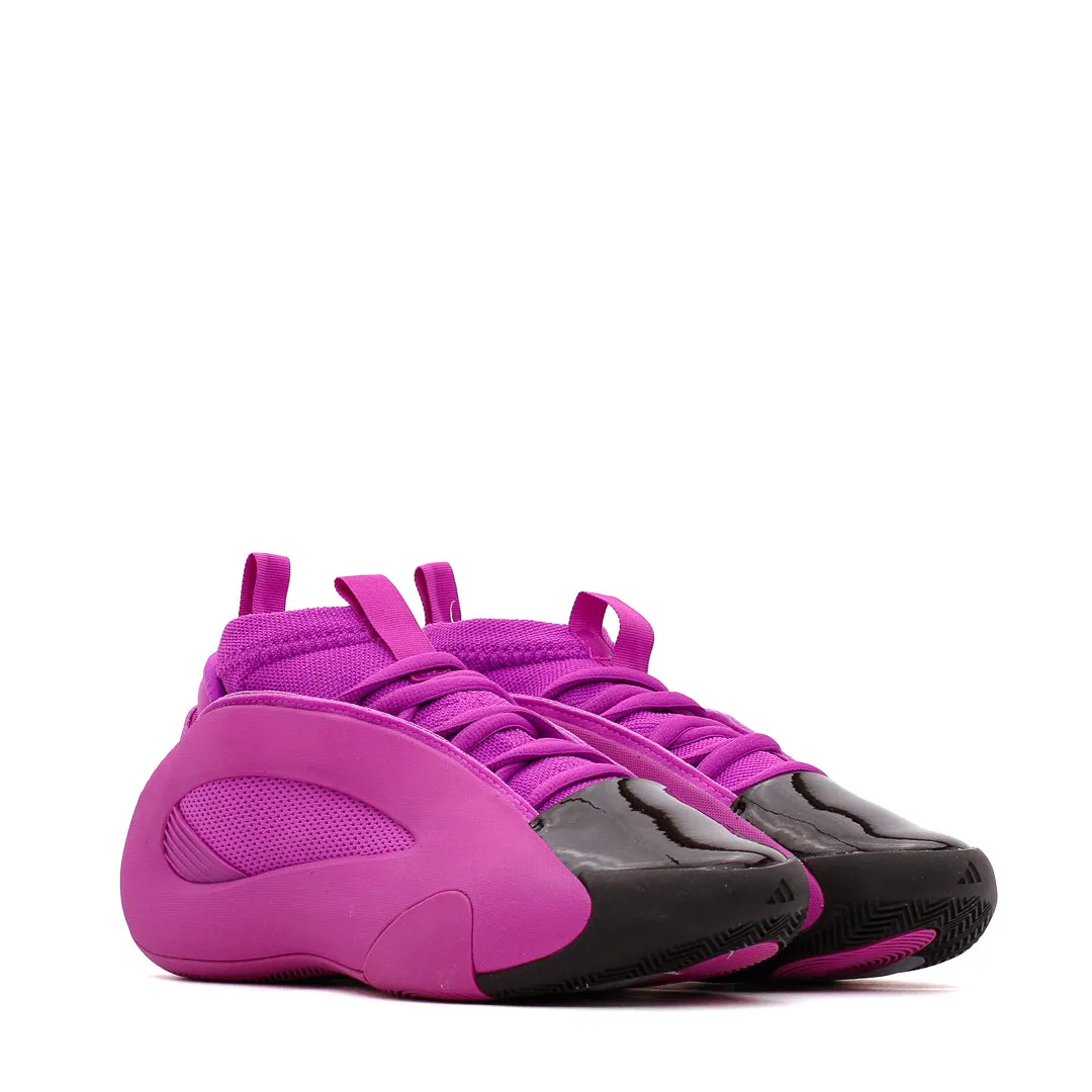 Adidas Basketball Men James Harden Volume 8 Purple Boost IG6647 Smooth Soles velcro