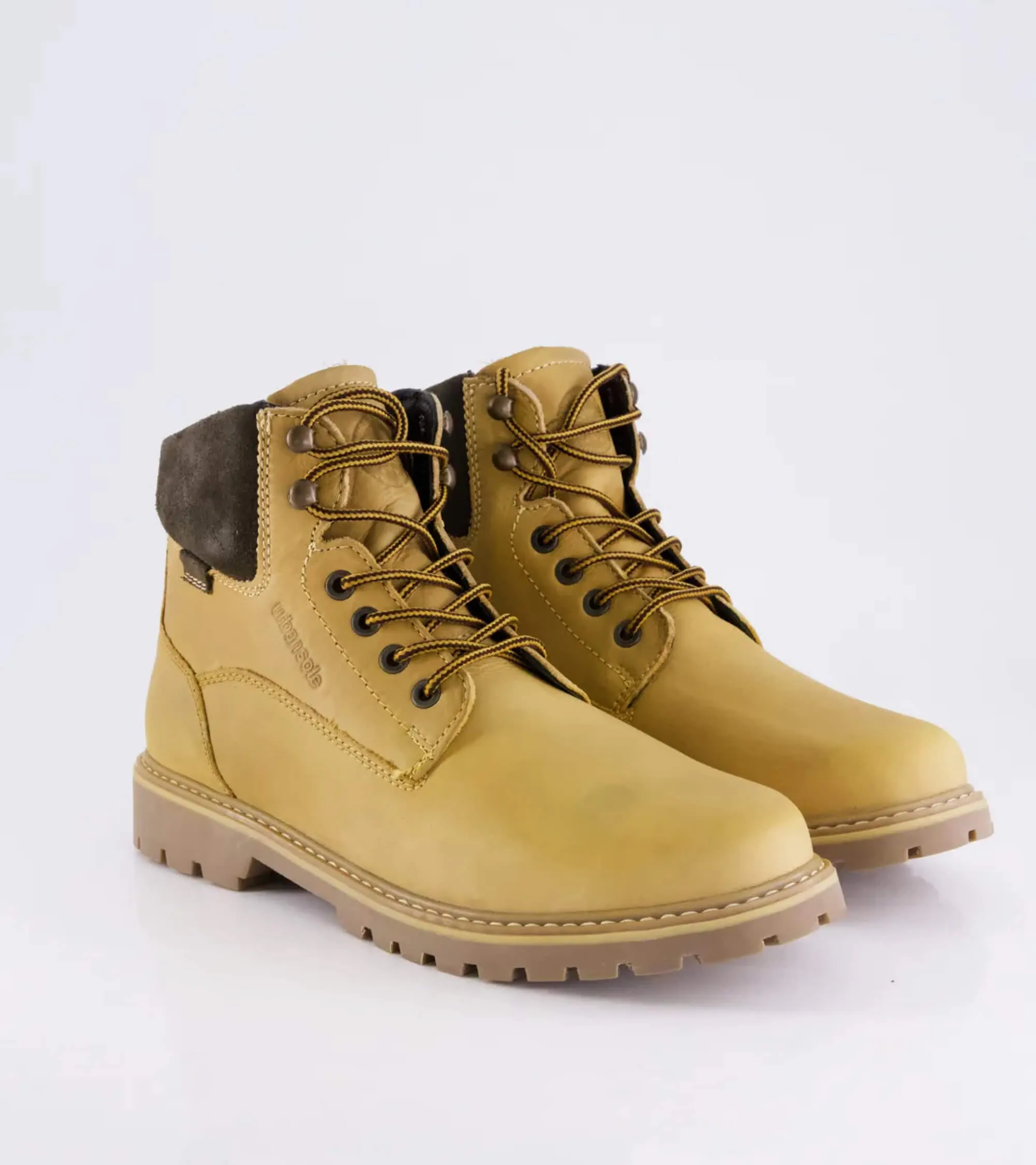 Leather Upper Long Walk Men's Boot TR-7155