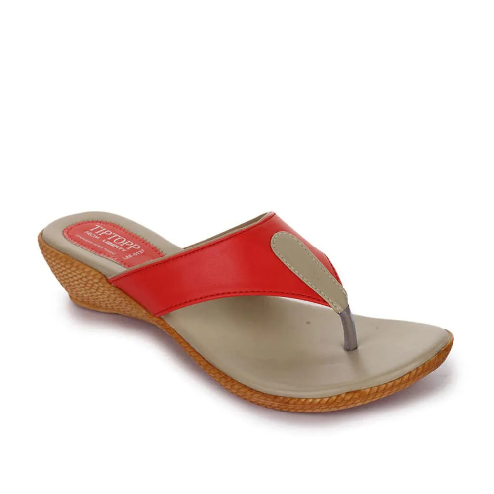 Senorita Comfort (Red) Slippers For Women LAF-0137 By Liberty Frost Safe