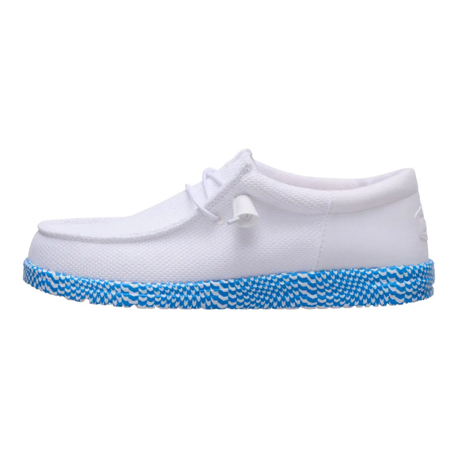 Wally Funk Warped Geo - White/Brilliant Blue Night Out