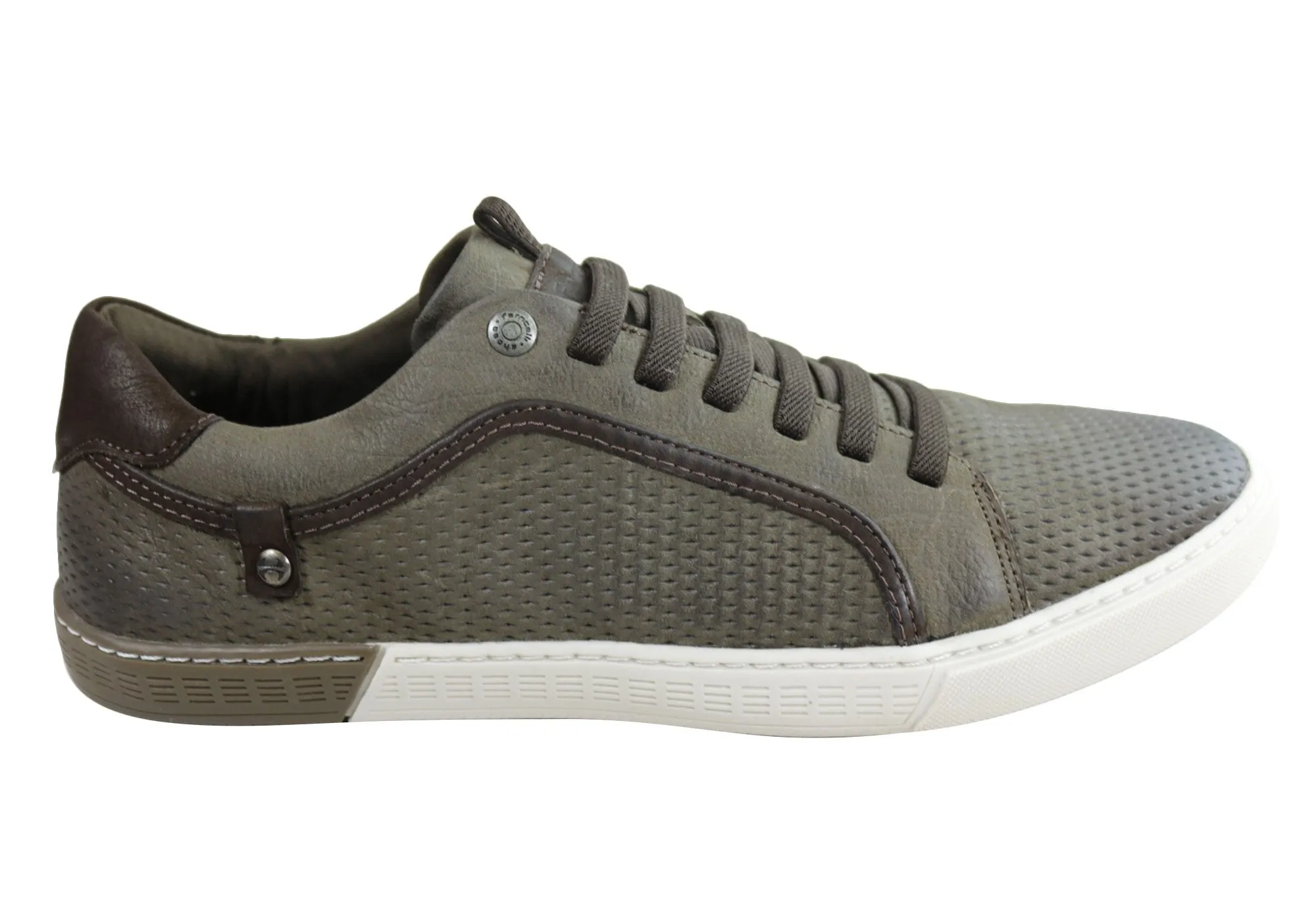 Ferricelli Randy Mens Leather Slip On Casual Shoes Made In Brazil Kids Pick Look Walk