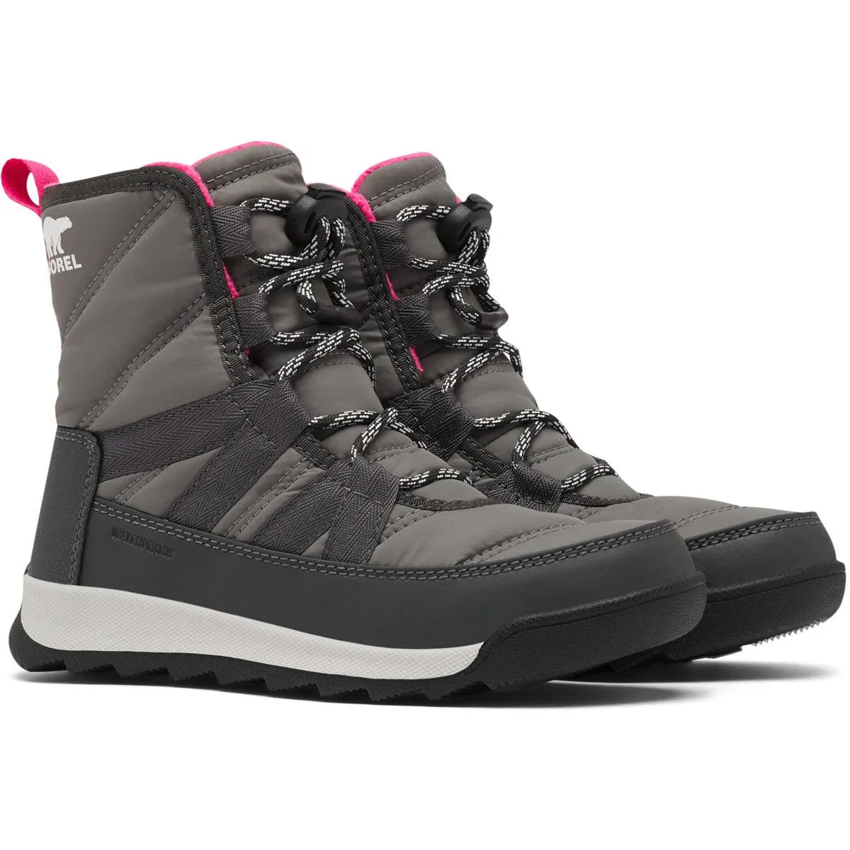 Durable outsole Kids' sneakers Youth Whitney II Short Lace Boot