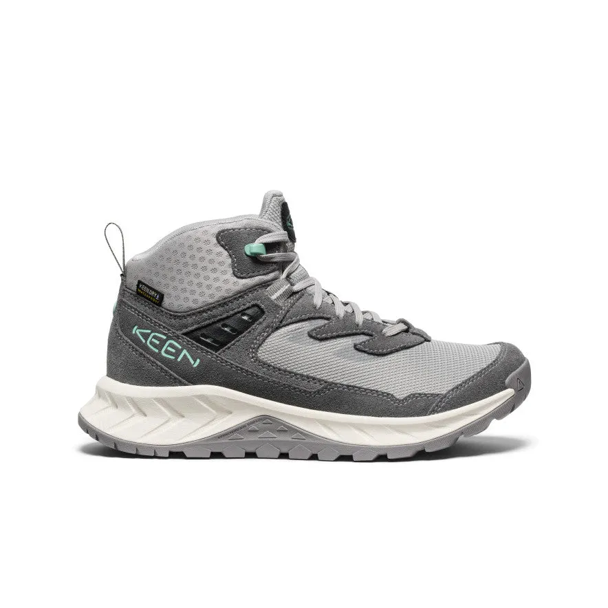 Women's Hightrail Waterproof Hiking Boot  |  Alloy/Lichen Comfortable ankle Anti Fatigue
