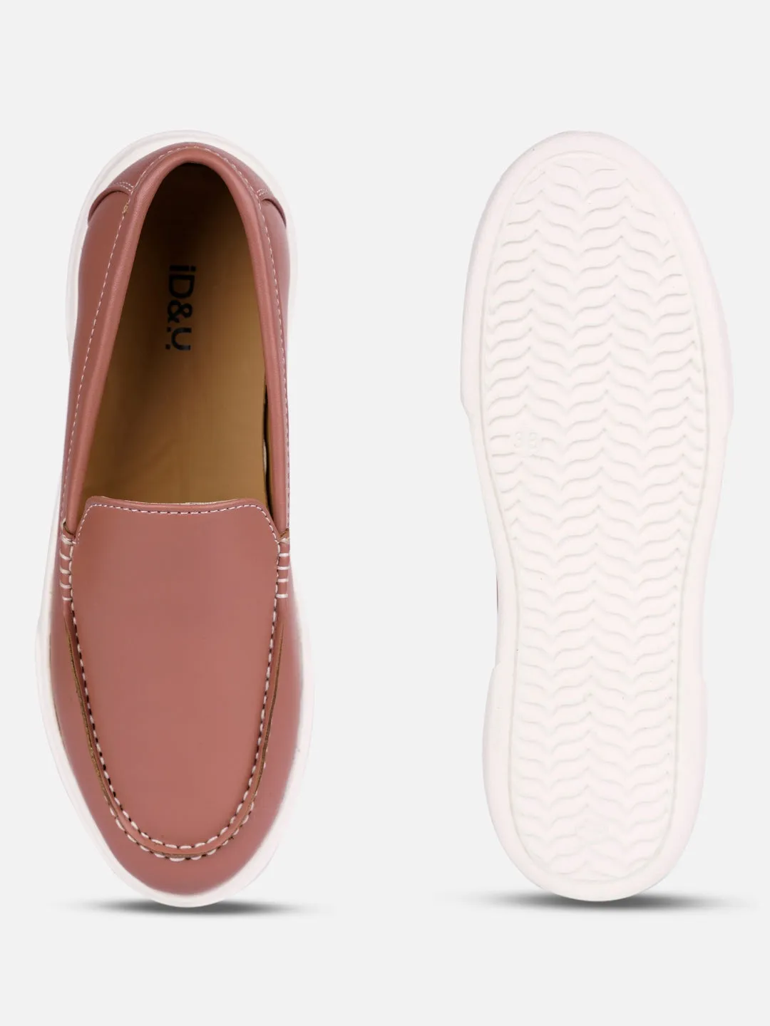 Daily Explorer Women's Nude Pink Casual Slip On (IU1020)