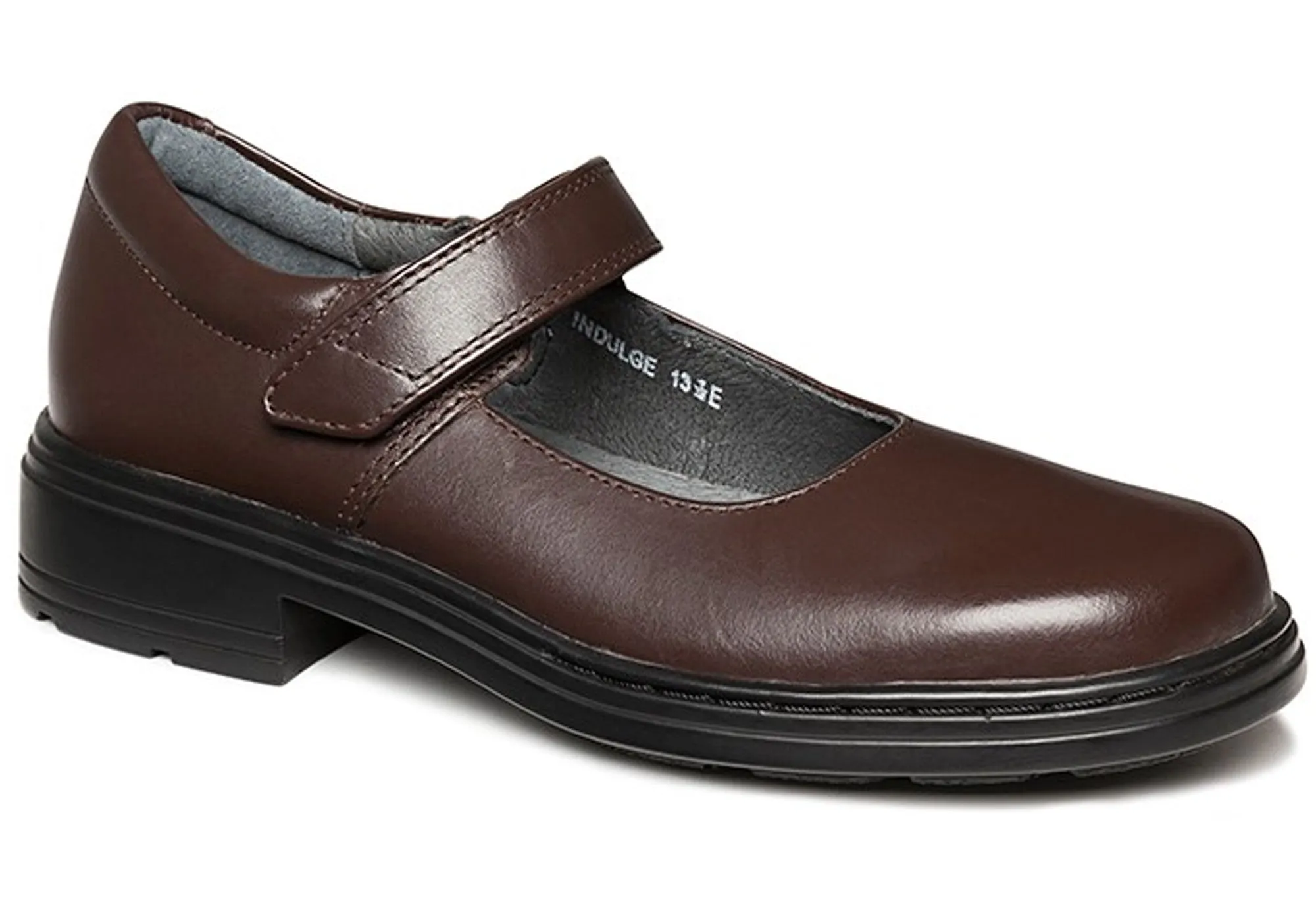 Easy To Clean Clarks Indulge Junior Girls Brown School Shoes