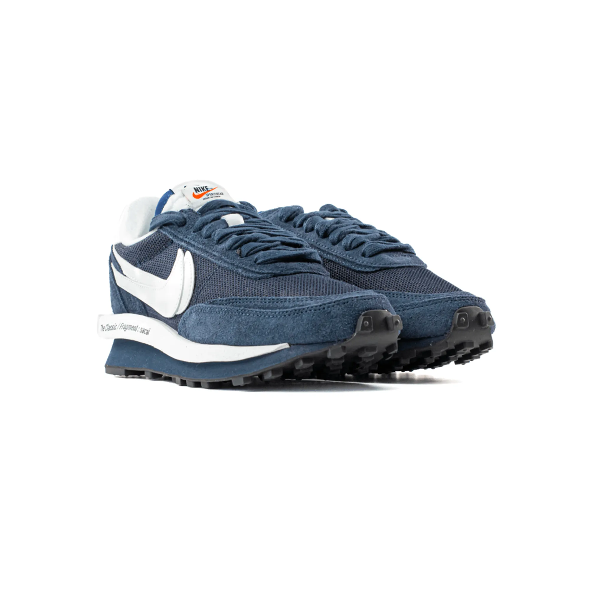 Nike LD Waffle SF 'sacai Fragment Blue Void' (2021) Street Ball Quick Motion