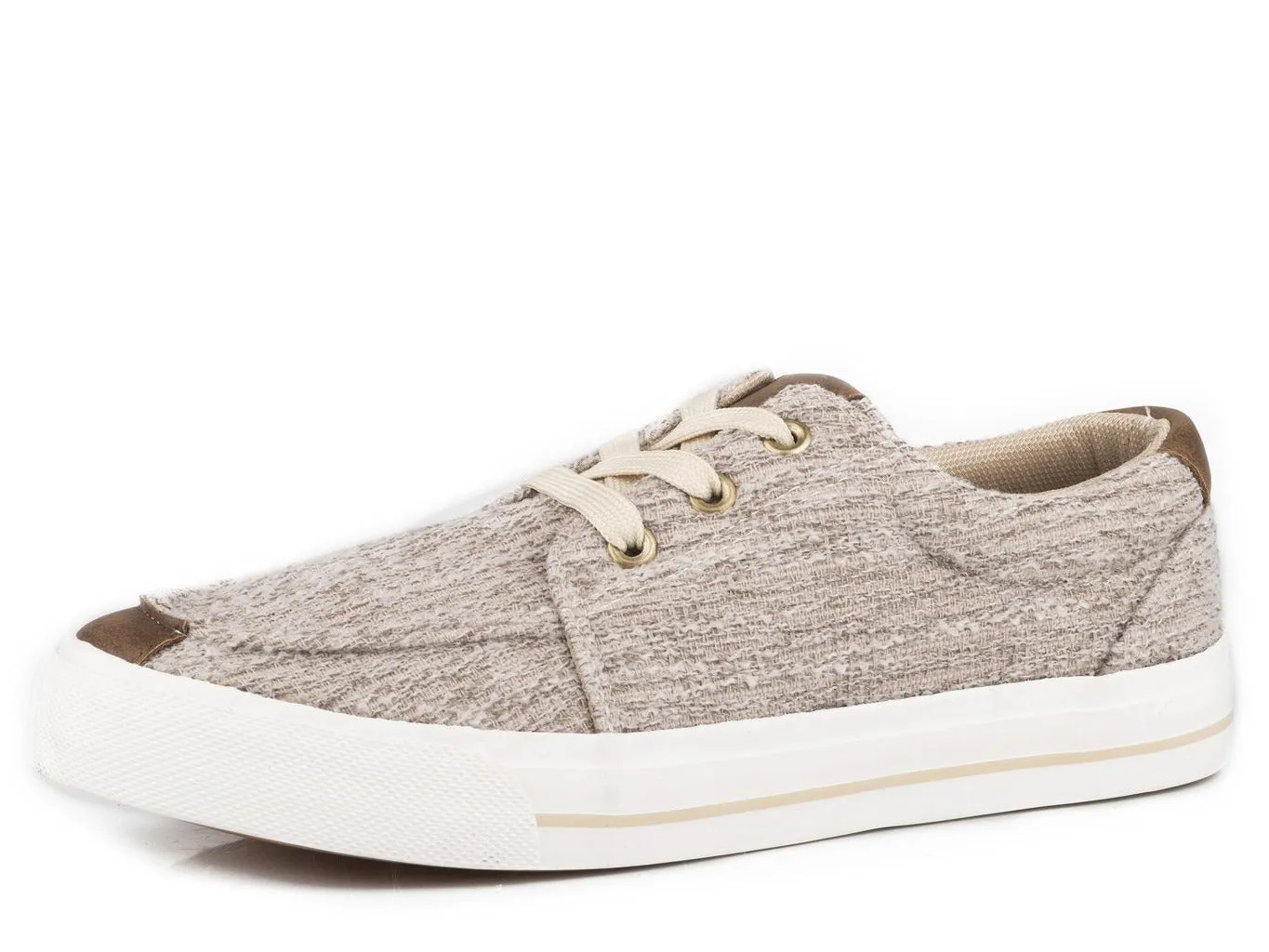 Comfortable fit Roper Tan Lace Up Ladies' Casual Shoe