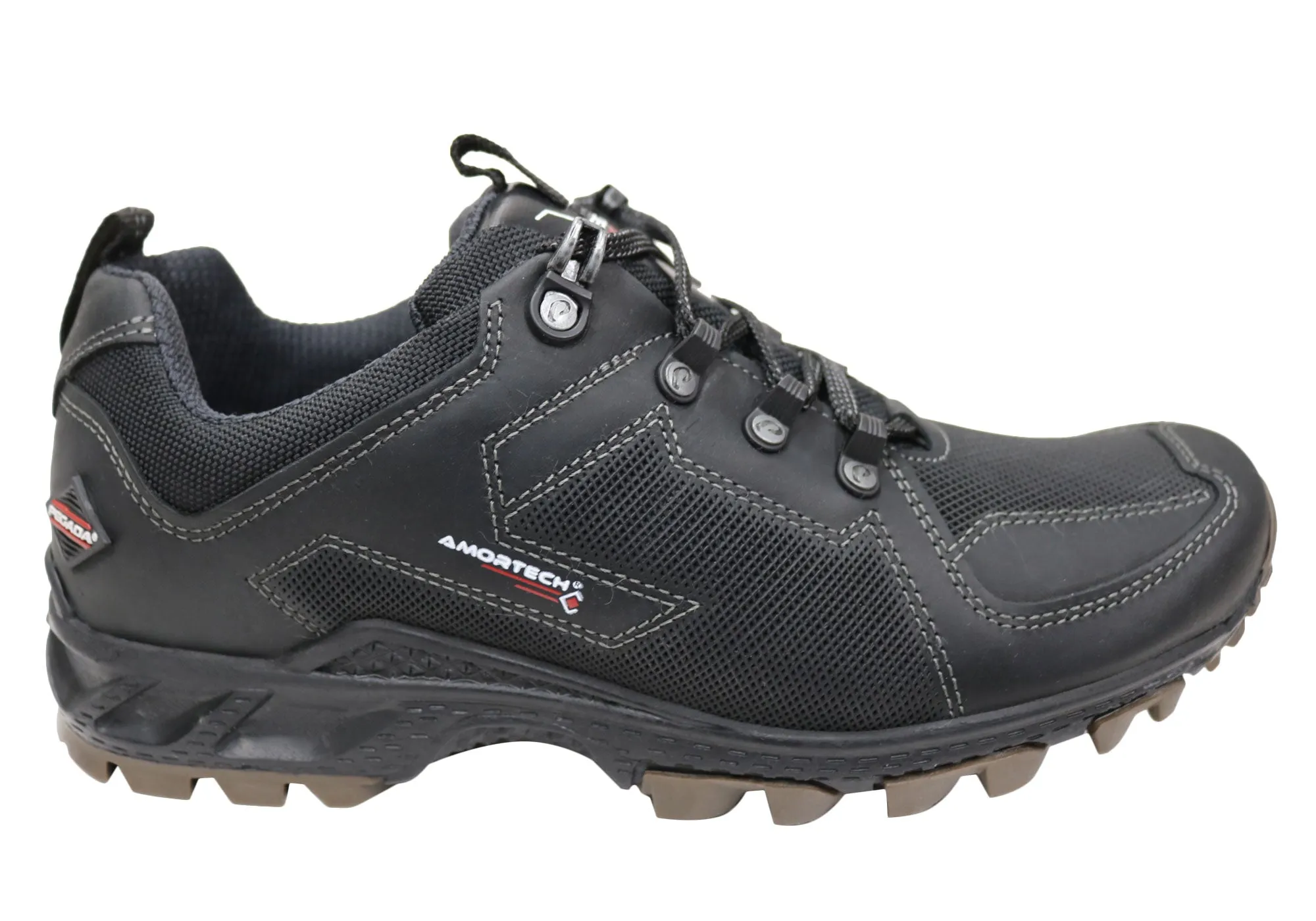 Pegada Duel Mens Comfortable Leather Shoes Made In Brazil Indoor Ready Wild Hike