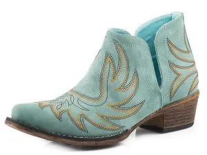 buckle Roper Blue Ladies' Shortie Boot