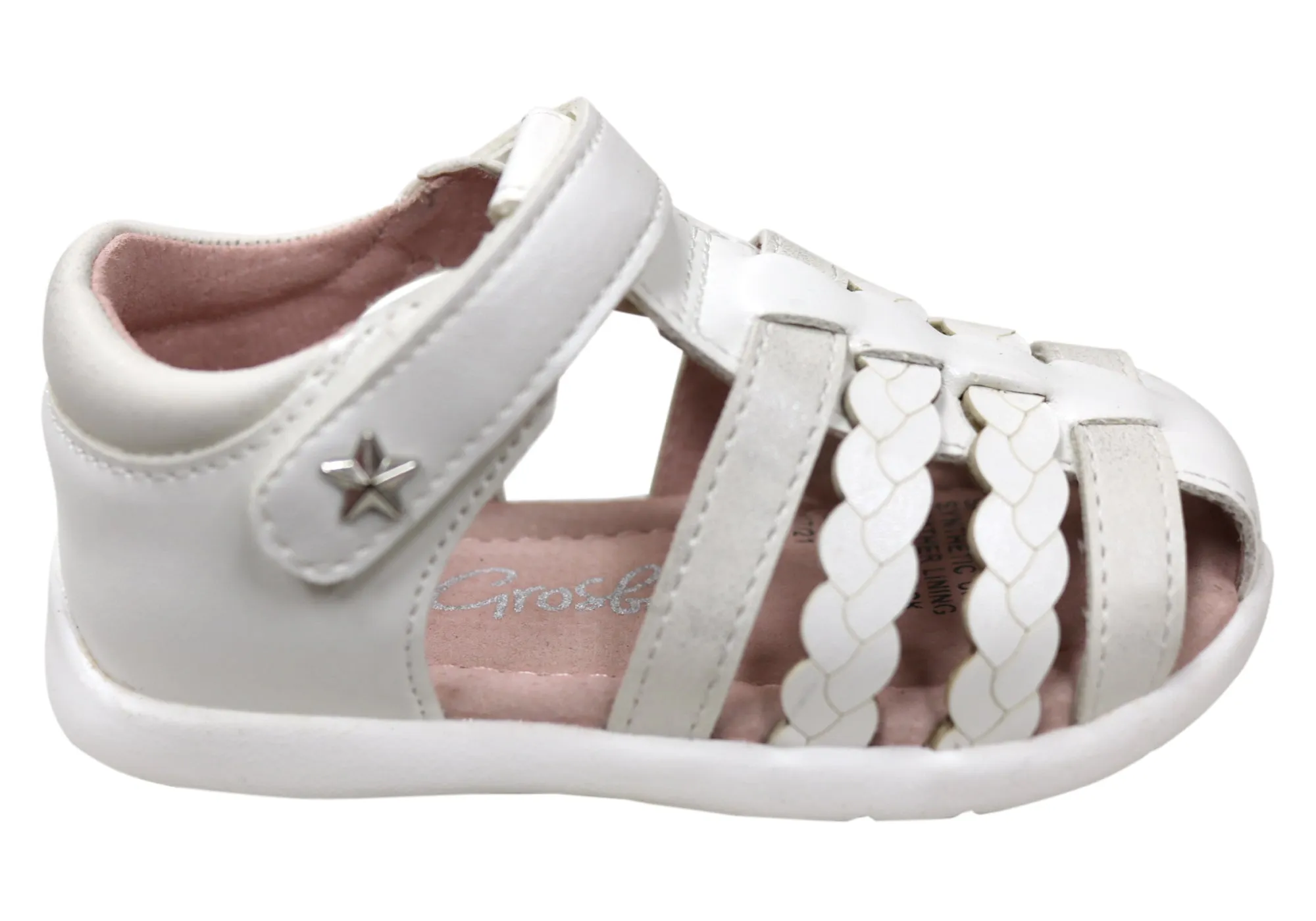Grosby Spritz Infant Toddler Kids Girls Comfortable Sandals Anti Slip Cute kids' outfits