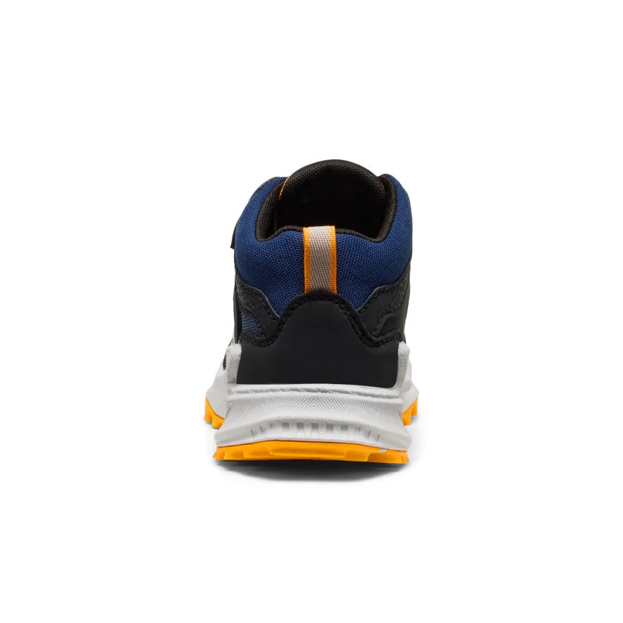 Little Kids' Zionic Waterproof Boot  |  Naval Academy/Bright Marigold Comfort Padding Kids' sneakers