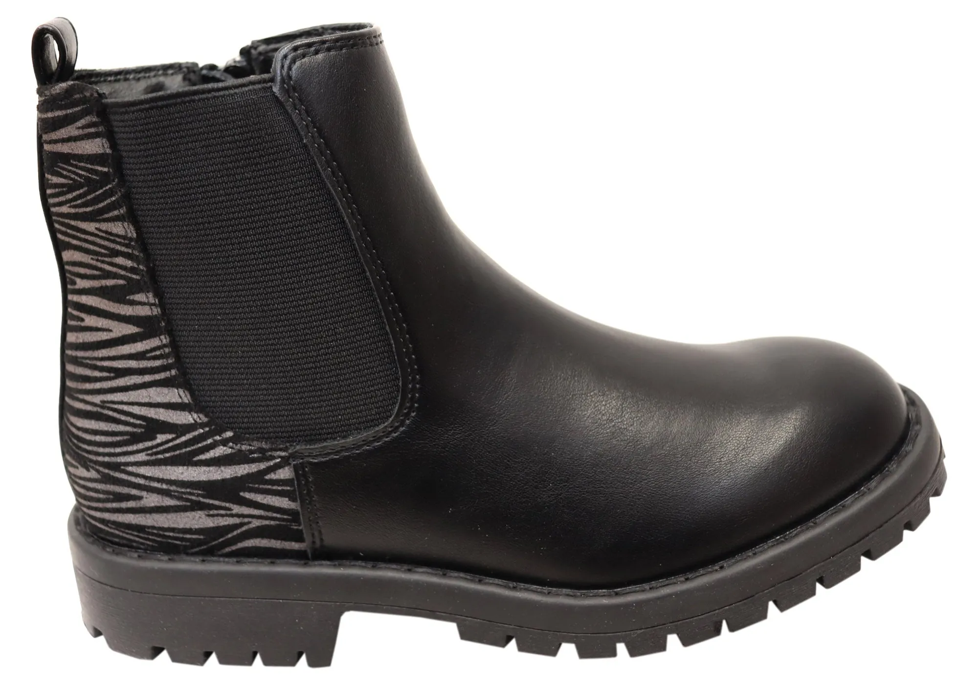 Anti Slip Waterproof kids' shoes Grosby Slate Kids Girls Comfortable Boots