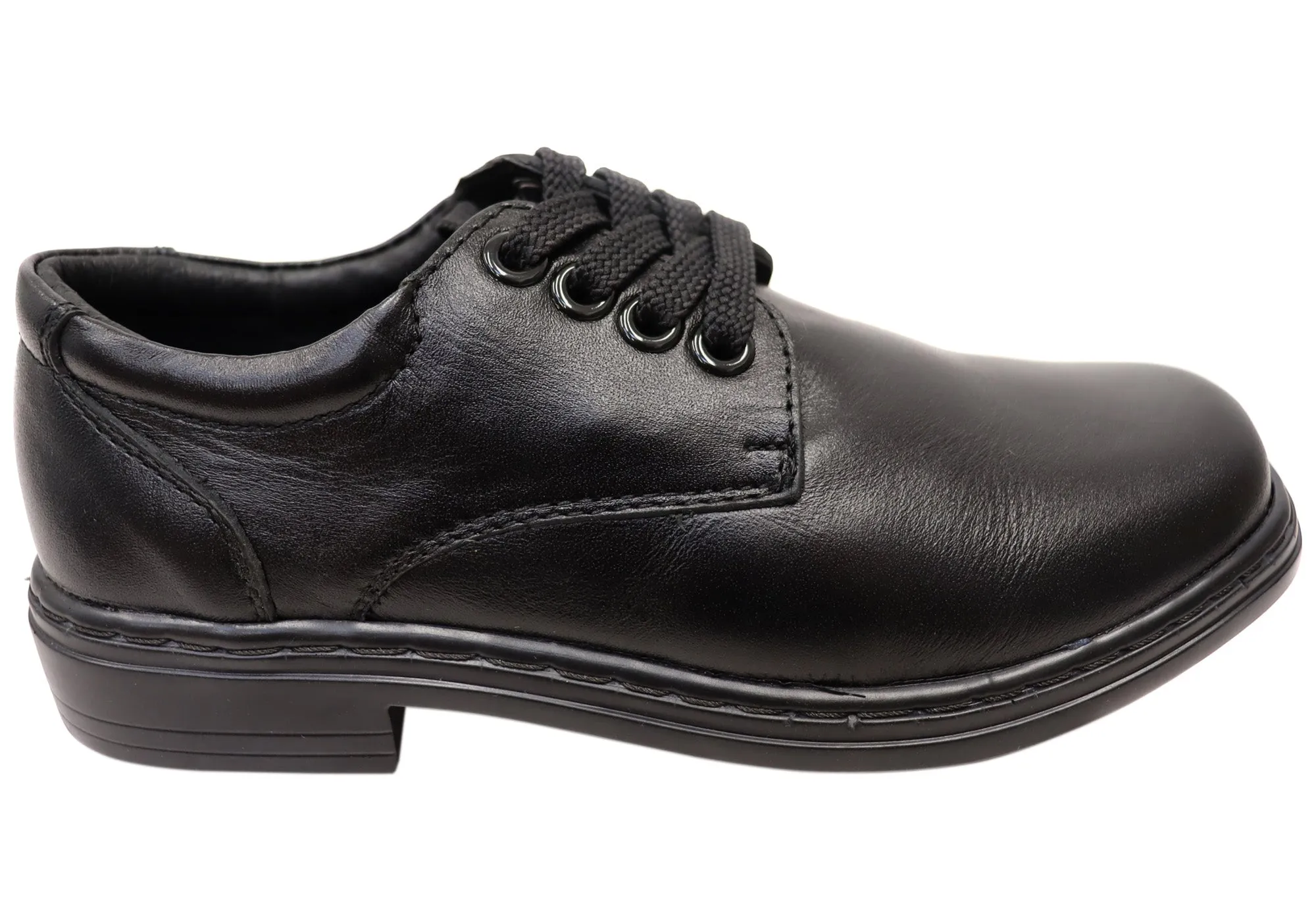 Human Tammy Junior Kids Comfortable Leather Lace Up School Shoes Unisex kids' shoes