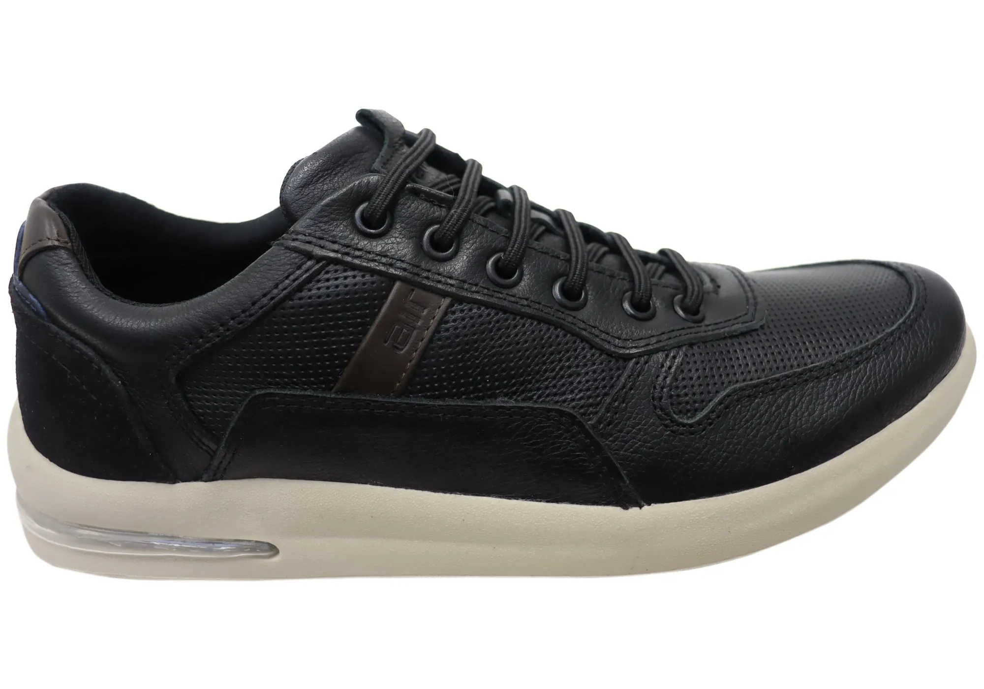 Ferricelli Norman Mens Brazilian Comfort Leather Slip On Casual Shoes Comfy Journey Trail Hike