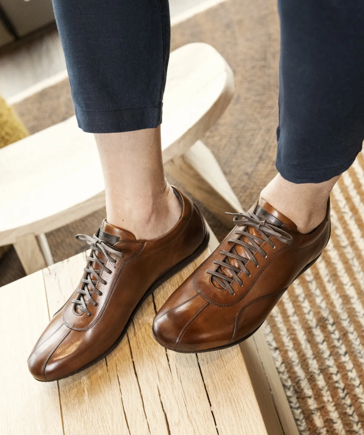 Sneakers COPAN Marron Office Meeting