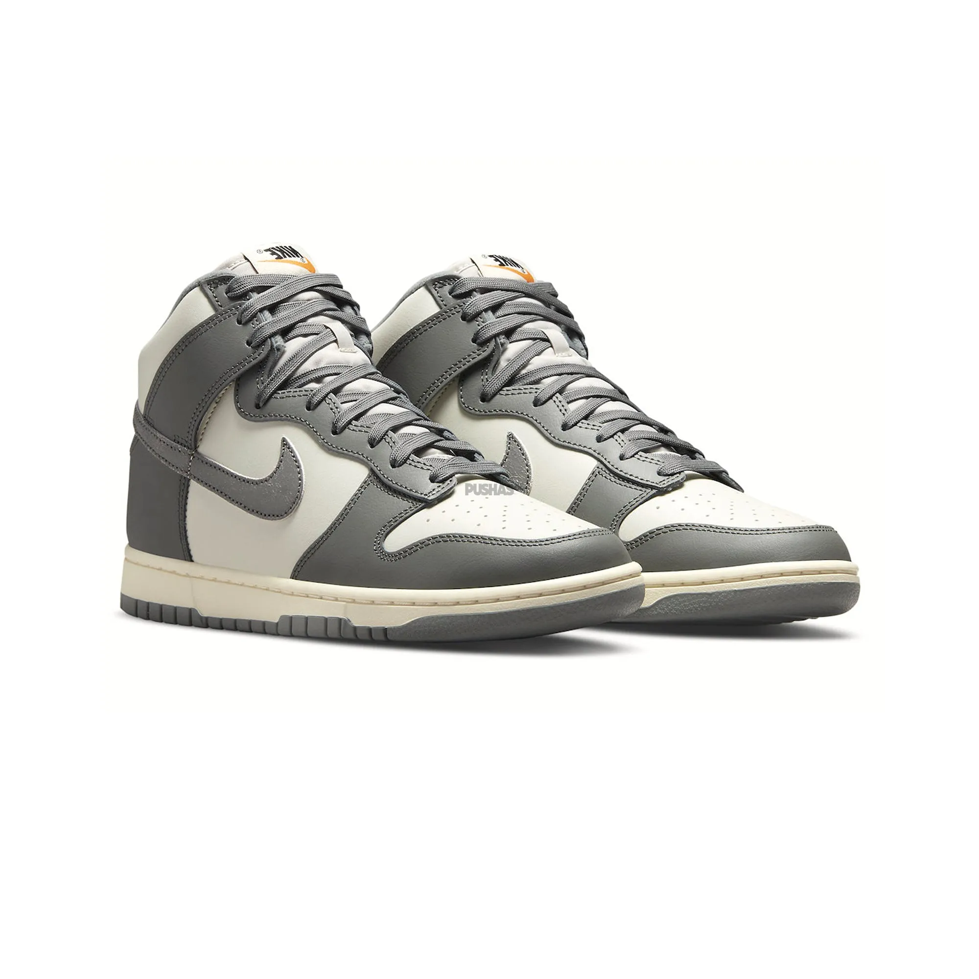 Casual TPU Stability Nike Dunk High 'Vintage Light Bone Grey' (2022)