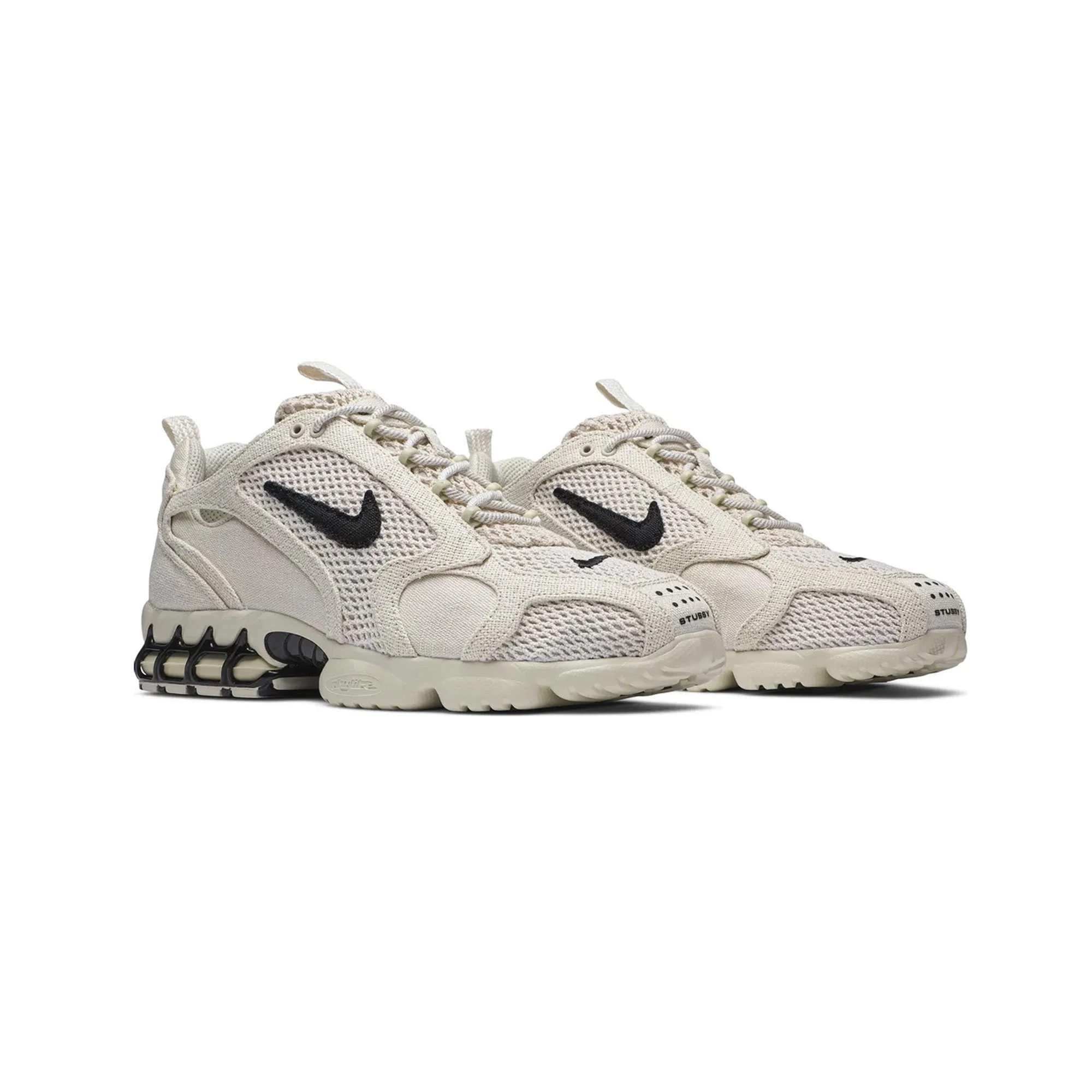 Classic Chic Air Zoom Spiridon Cage 2 x Stussy 'Fossil'