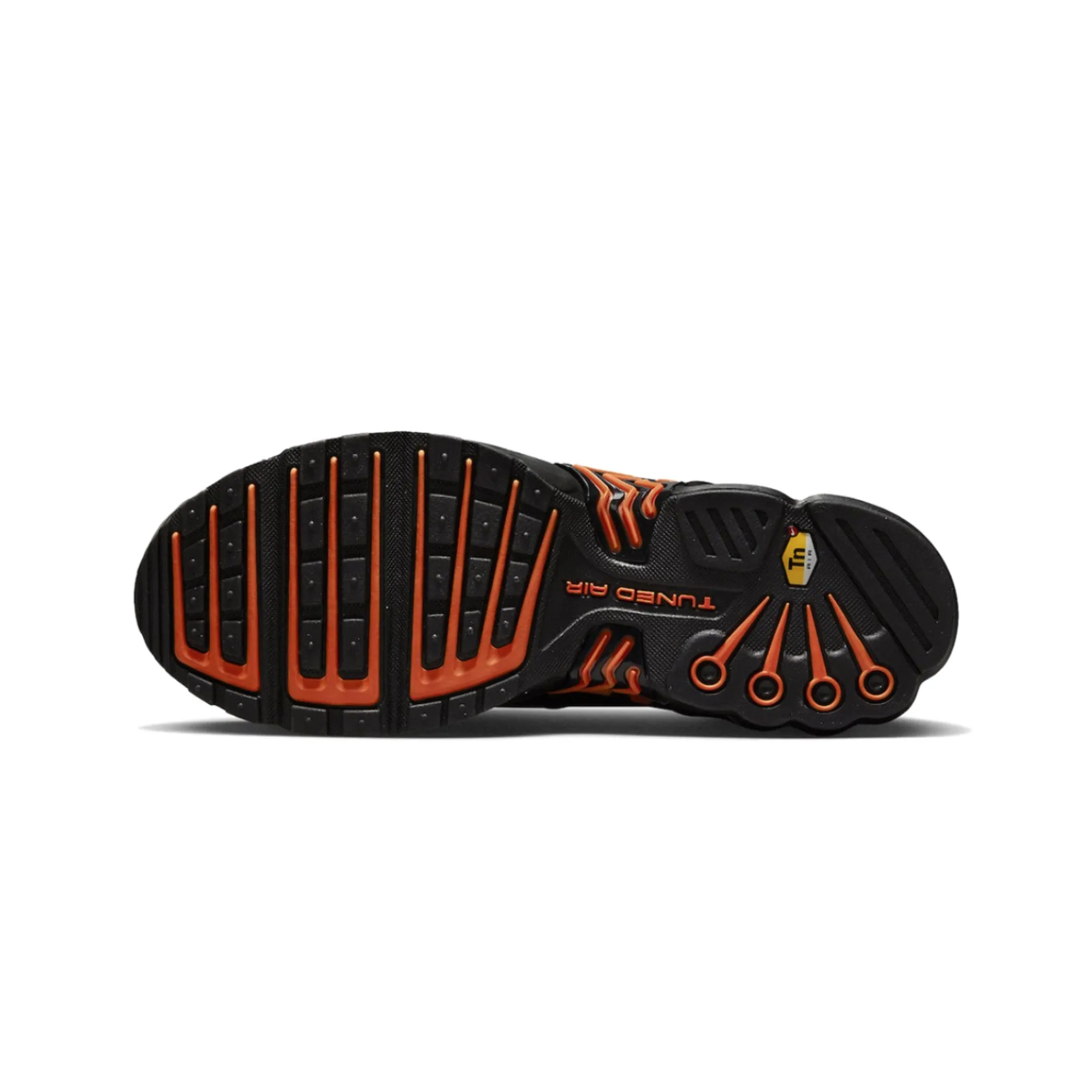 Nike Air Max Plus 3 'Black Orange Spirograph' (2022) Summer Base Synthetic