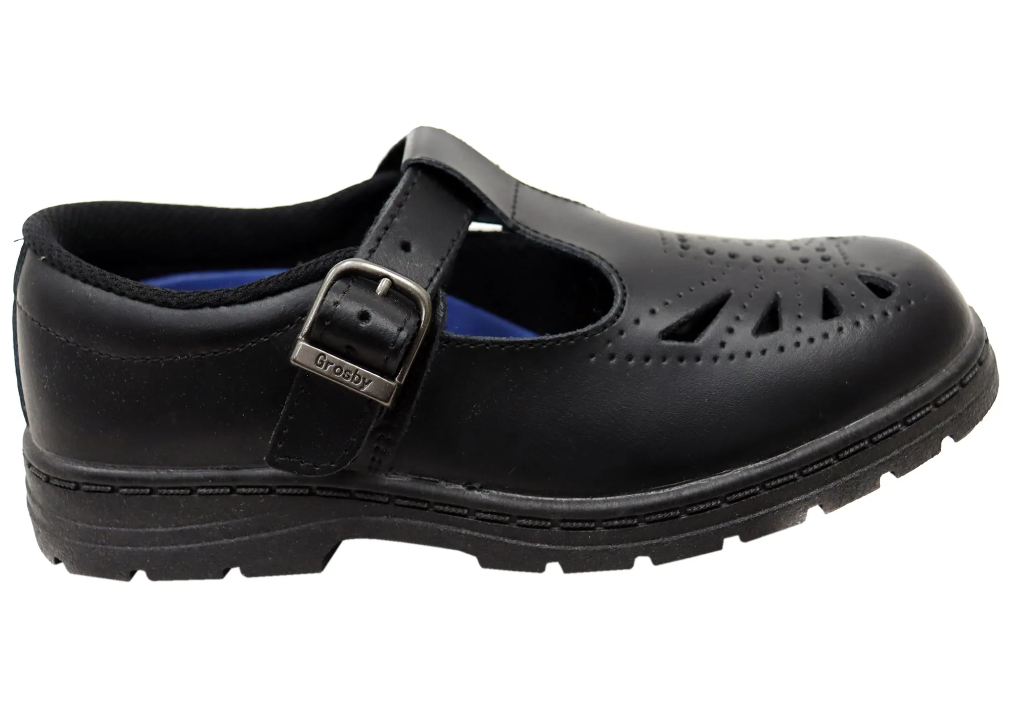 Grosby Spelling Womens Leather School Shoes Kids' formal shoes