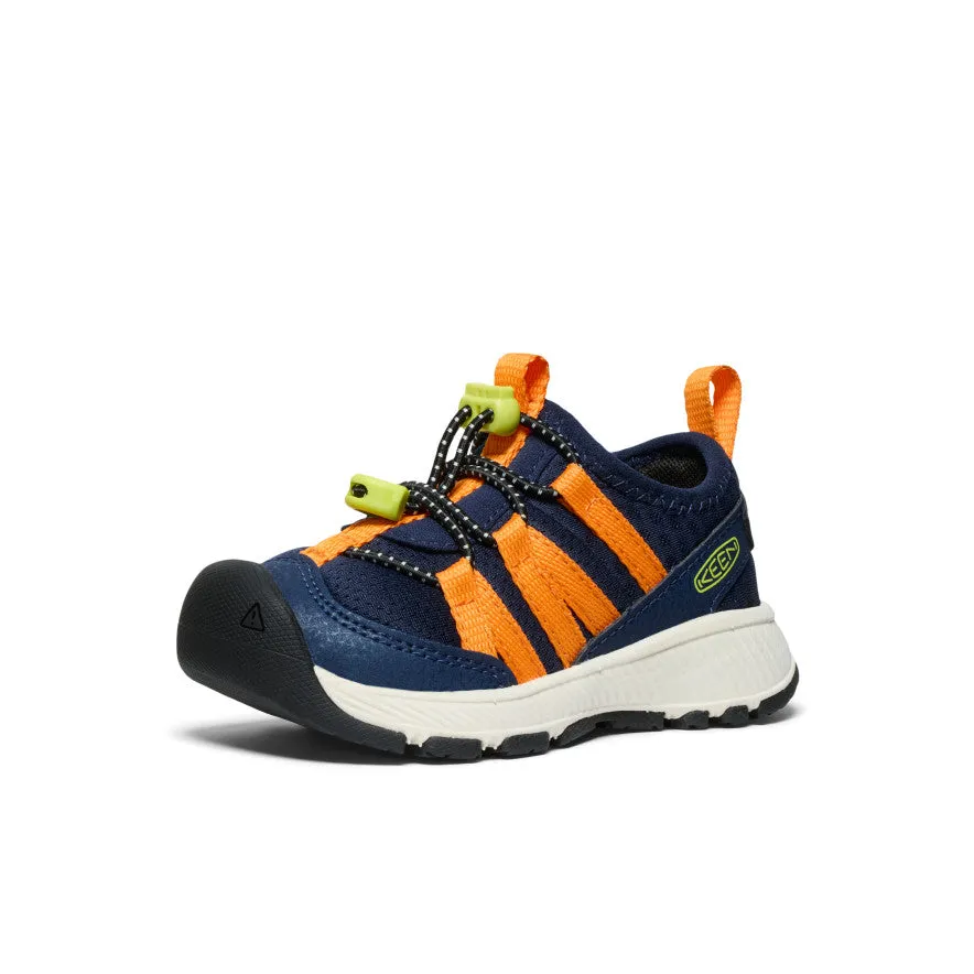 Floral kids' outfits Toddlers' Motozoa Sneaker  |  Naval Academy/Bright Marigold