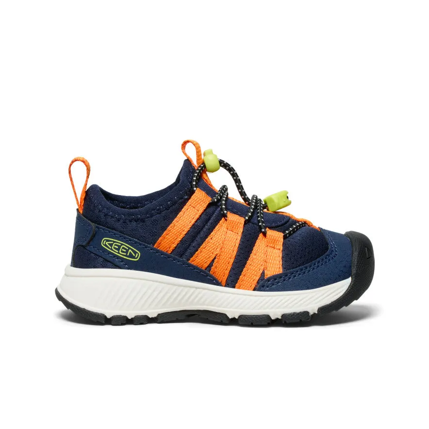 Toddlers' Motozoa Sneaker  |  Naval Academy/Bright Marigold Classic kids' shoes waterproof