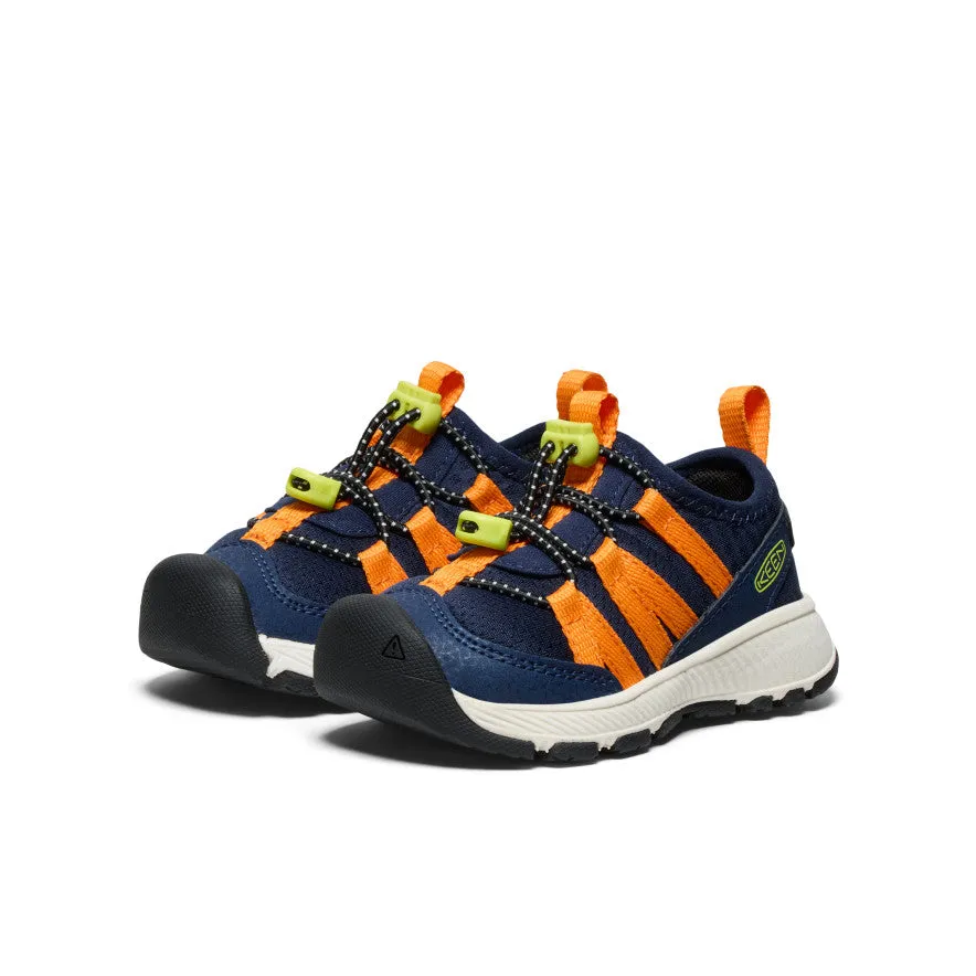 Toddlers' Motozoa Sneaker  |  Naval Academy/Bright Marigold Cushioned Midsole