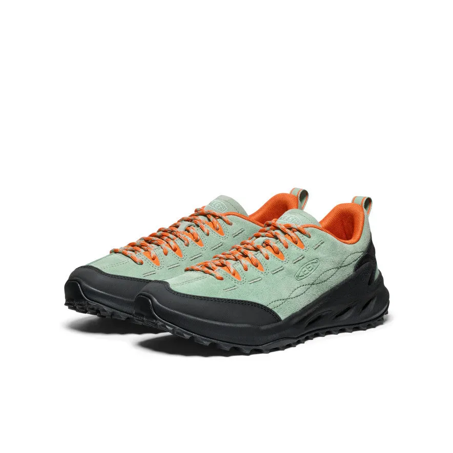 Milan Shine Soft Power Women's Jasper Zionic Sneaker  |  Granite Green/Gold Flame