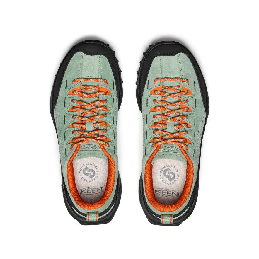 Women's Jasper Zionic Sneaker  |  Granite Green/Gold Flame Comfortable Flex Rugged Built Morning Walk