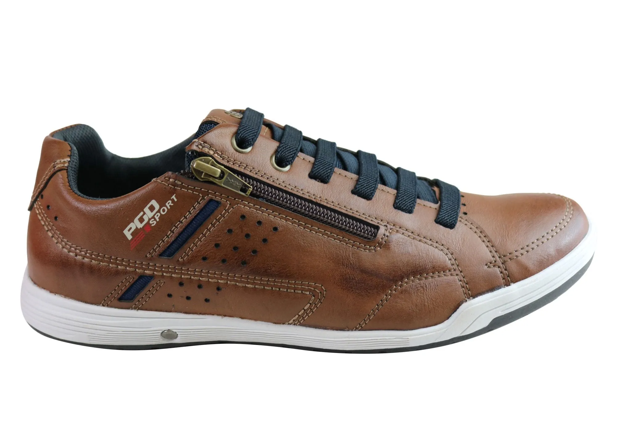 Pegada Timothy Mens Slip On Comfort Casual Shoes Made In Brazil Outing Shoes ElasticMaterial