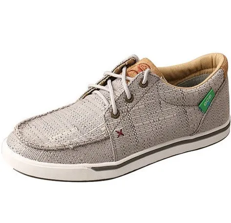 Twisted X Grey Ladies' Hooey Loper CanvasMaterial