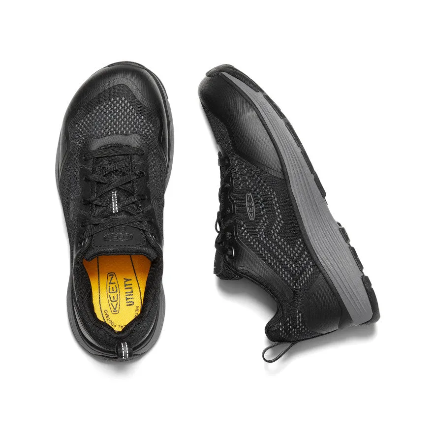 Women's Sparta 2 ESD (Aluminum Toe)  |  Steel Grey/Black Shock-absorbing Cushioned Step Rough Terrain