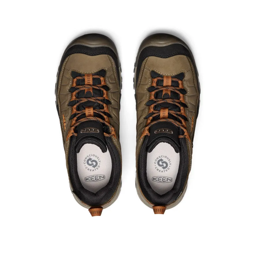 Men's Targhee IV Waterproof Hiking Shoe  |  Sea Turtle/Roasted Pecan Anti   Odor Simple Walk